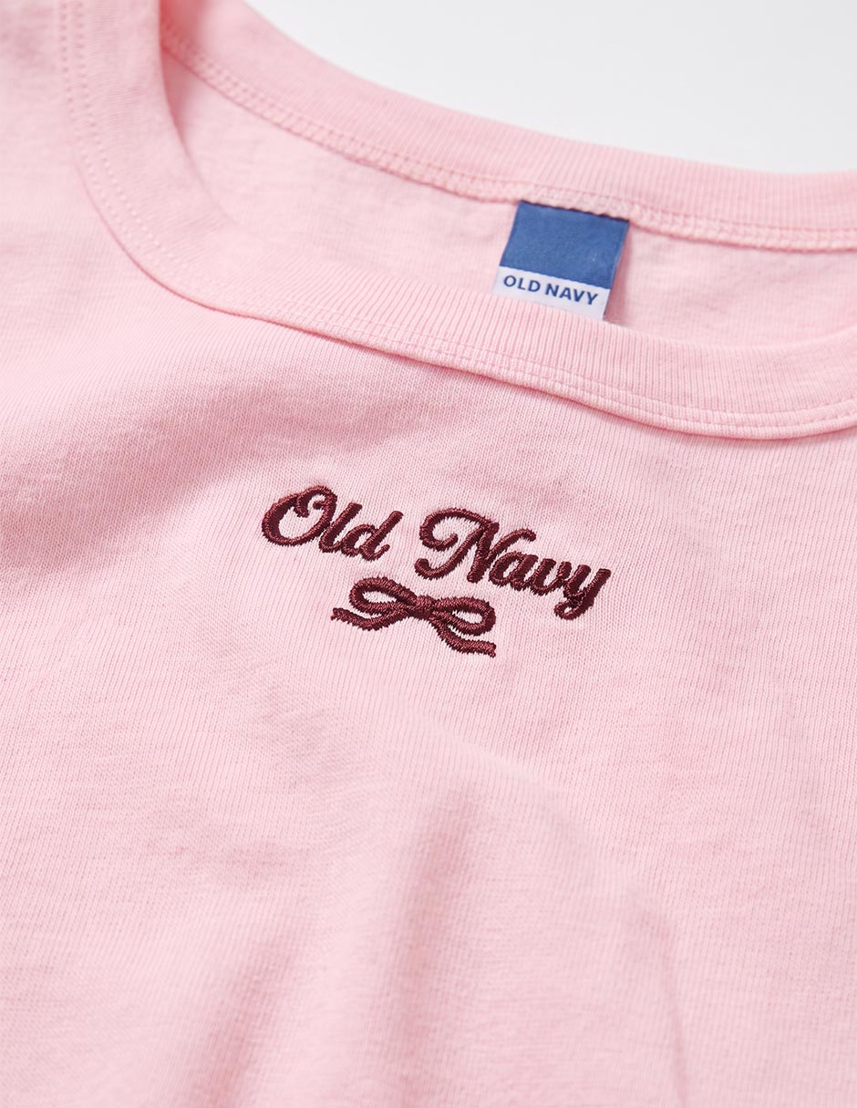 Playera manga corta para niña 4