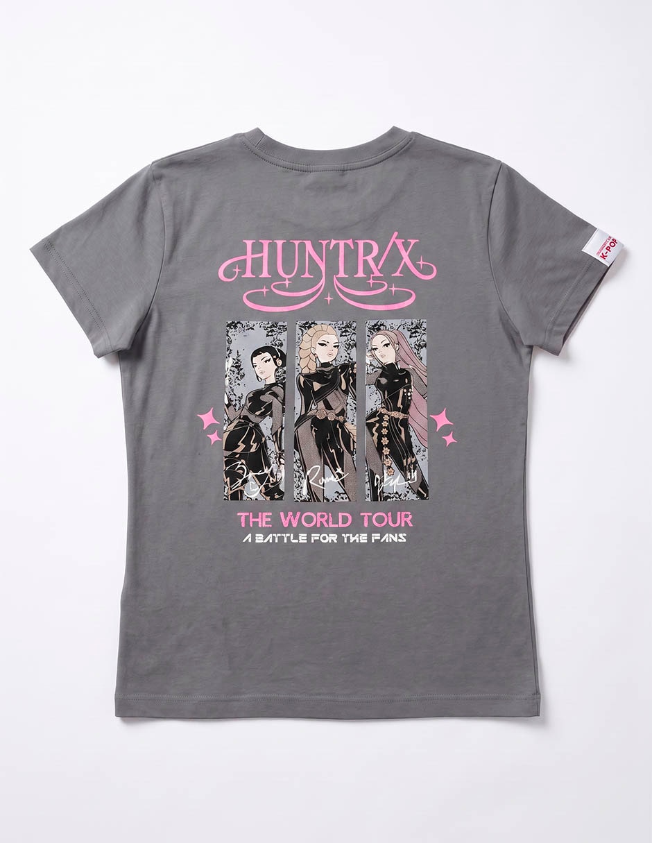Playera huntrix manga corta para niña 3