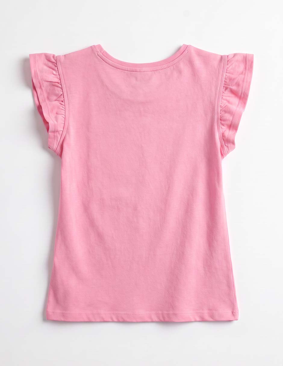Playera manga corta para niña 6