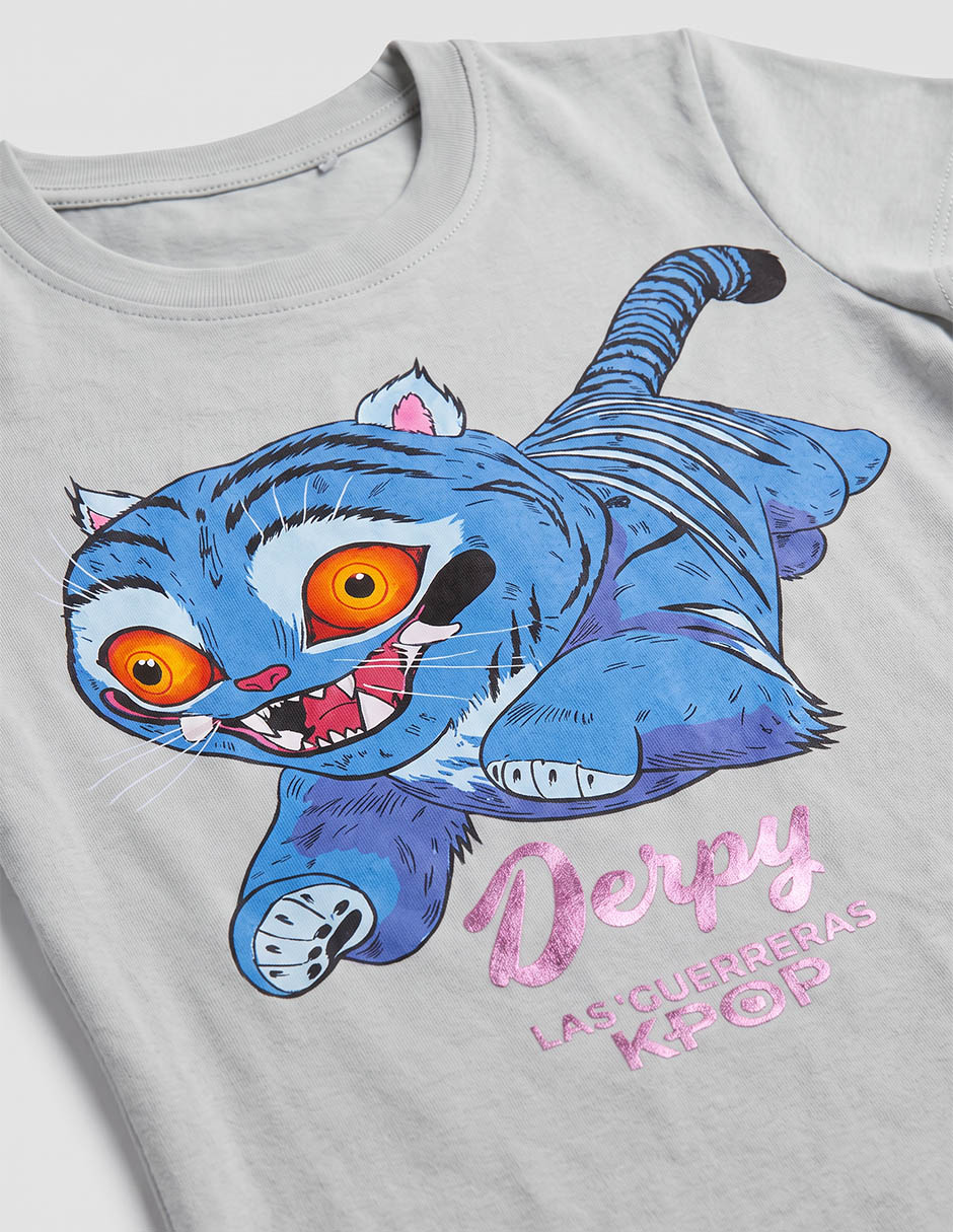 Playera derpy manga corta para niña 7