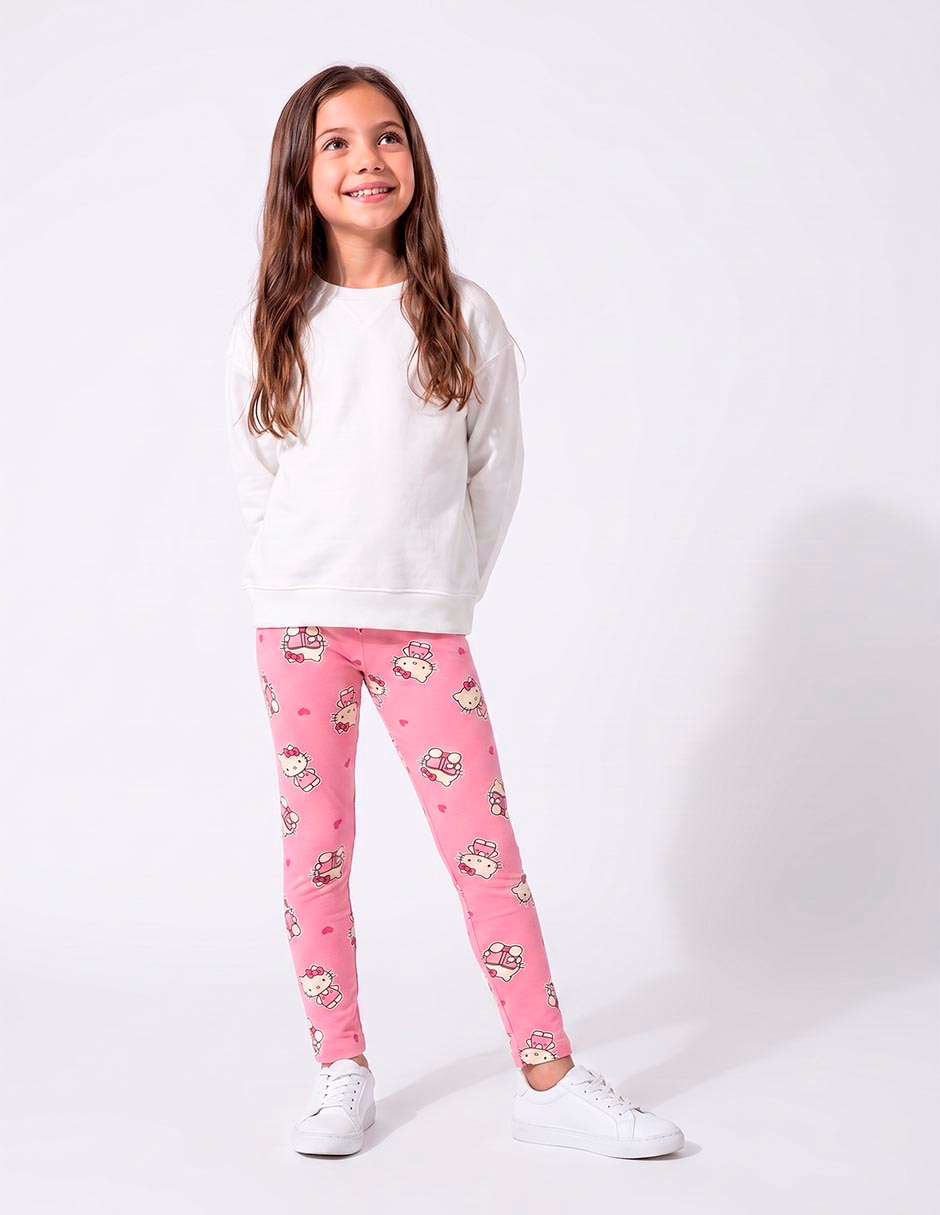 Pantalón hello kitty para niña 4