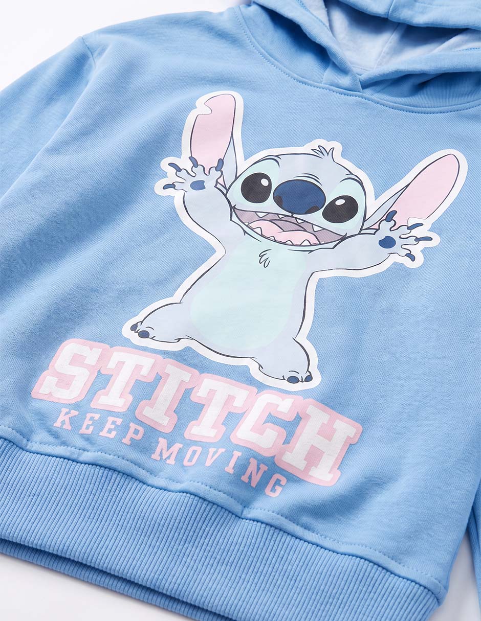 Sudadera stitch para niña 4