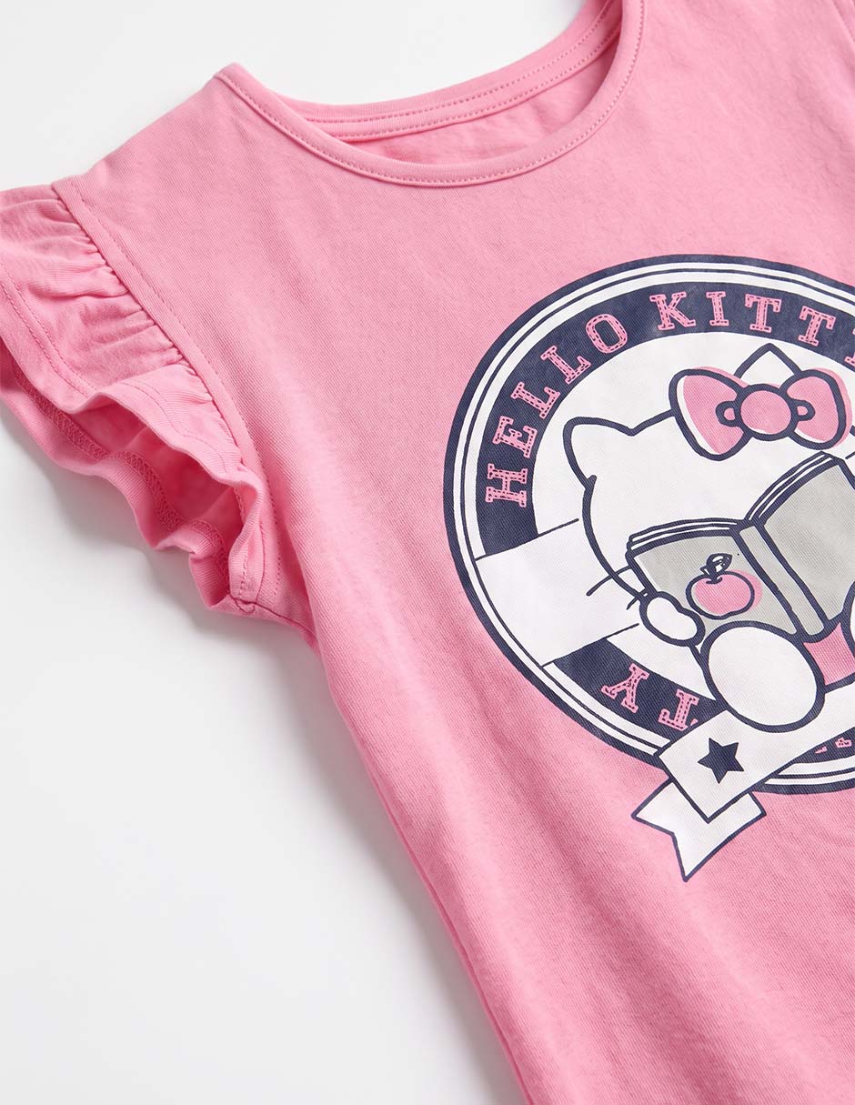 Playera manga corta para niña 4