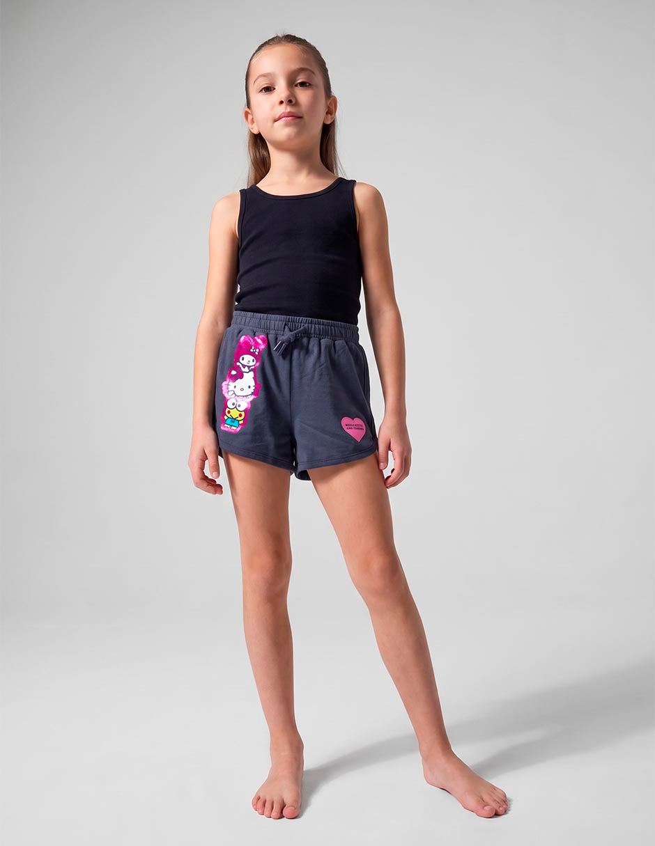 Short hello kitty and friends para niña 3
