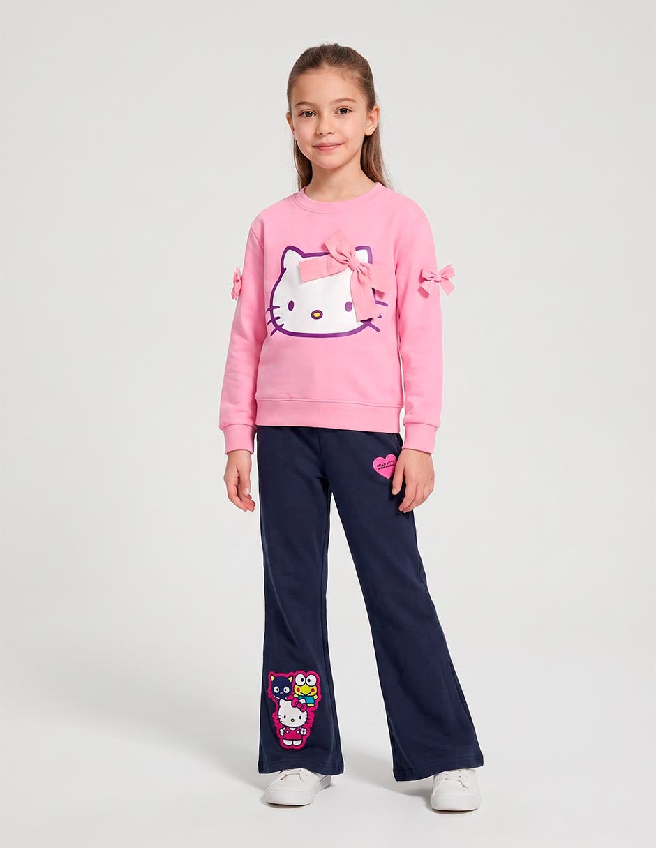 Pantalón flare Hello Kitty and Friends para niña Pantalón flare Hello Kitty and Friends para niña