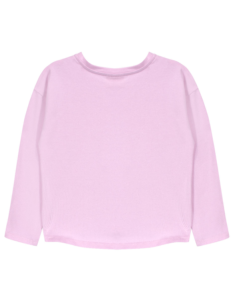 Playera manga larga para niña 2