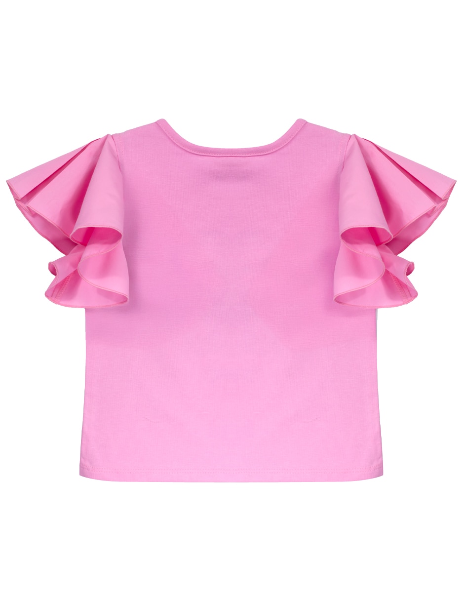 Playera manga corta para niña 2