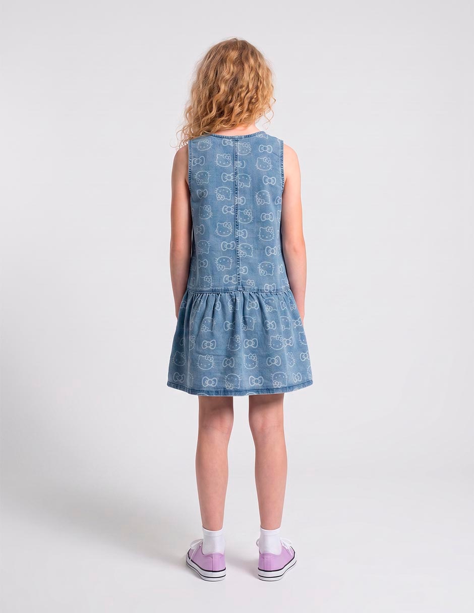 Vestido sin manga para niña 5