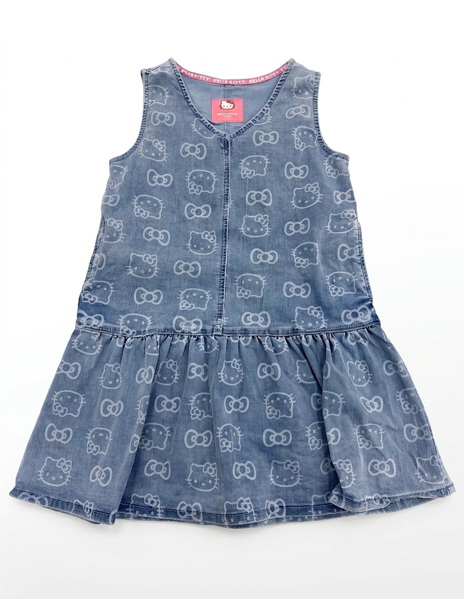 Vestido sin manga para niña 4