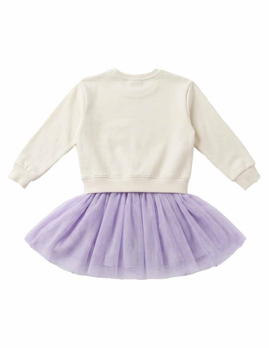 VESTIDO CASUAL SIN FAMILIA O COLECCION manga Larga para Niña 4