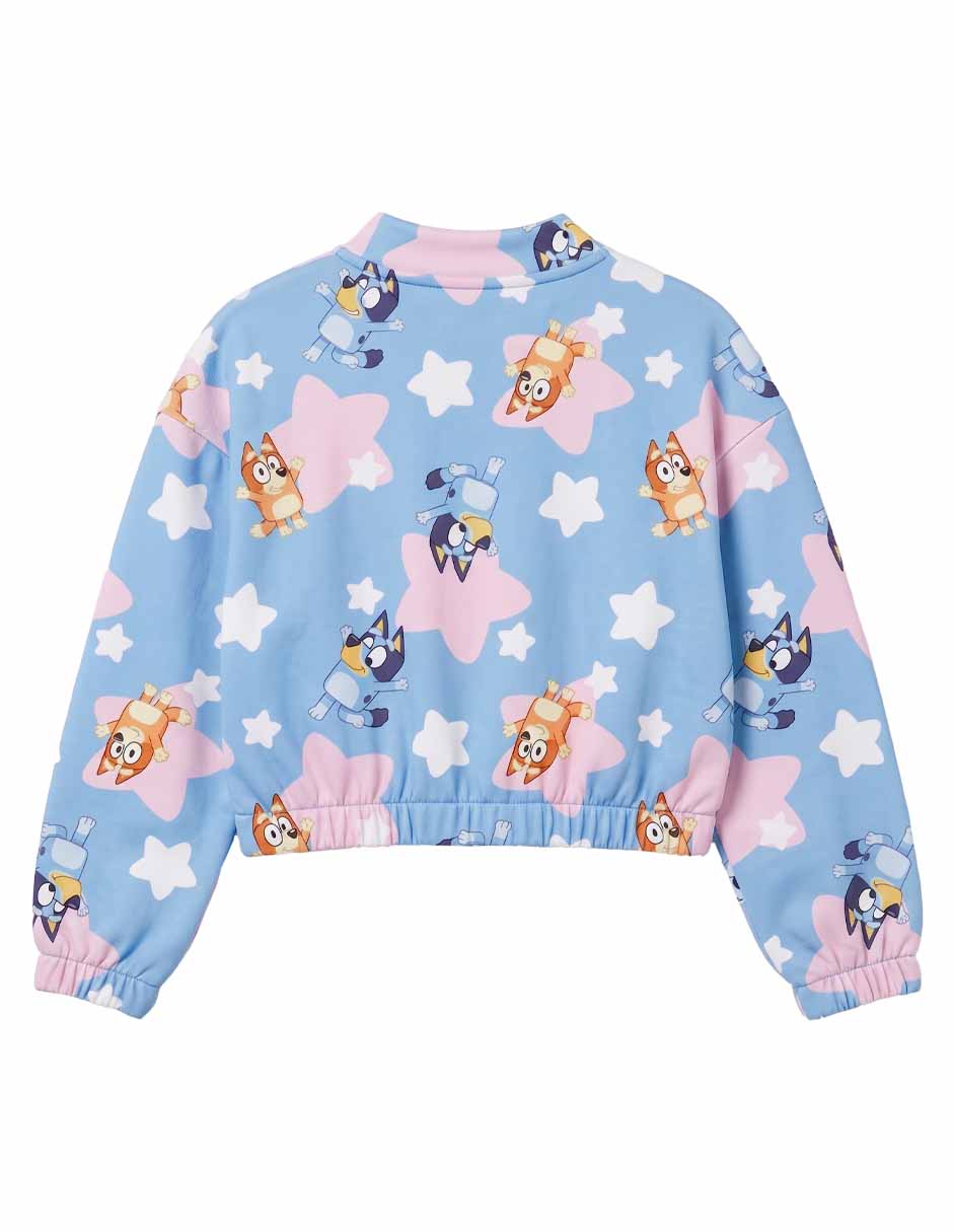 Chamarra bluey para niña 4