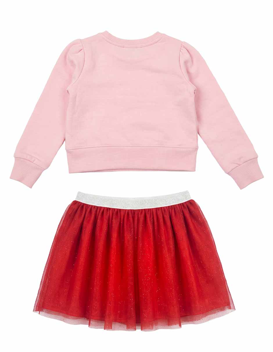 Conjunto casual de algodón para niña 5