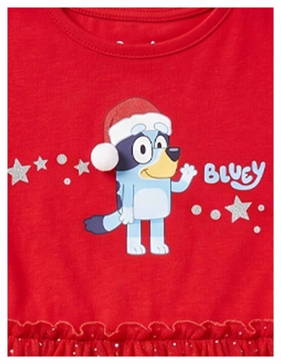 Vestido casual manga corta para niña 3