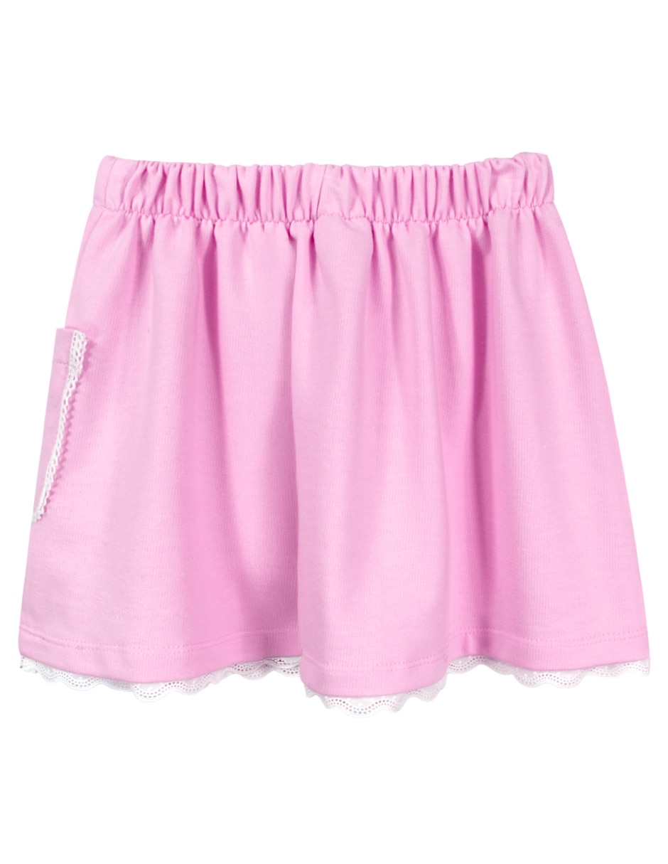 Falda Osiris de French Terry para niña 2