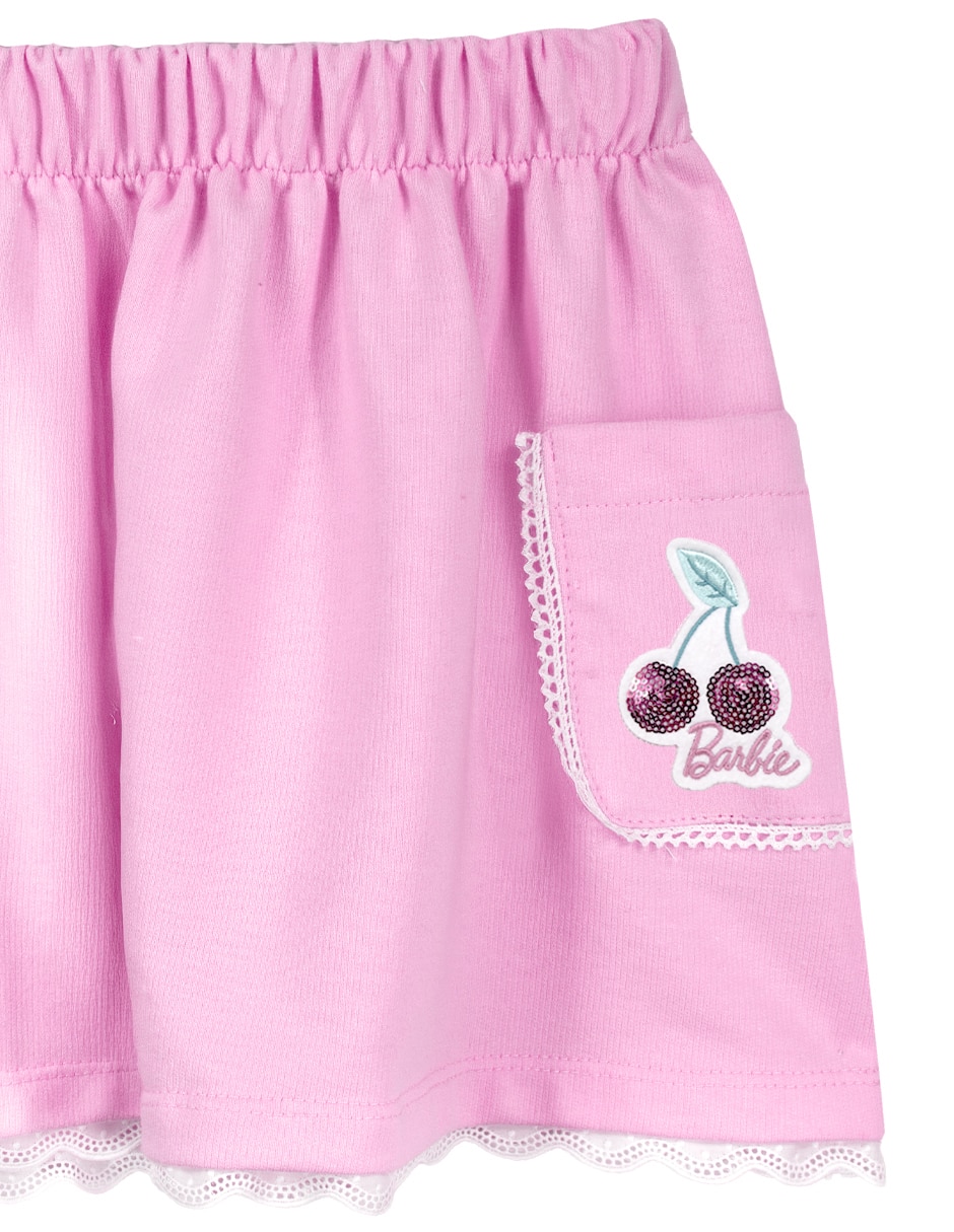 Falda Osiris de French Terry para niña 3