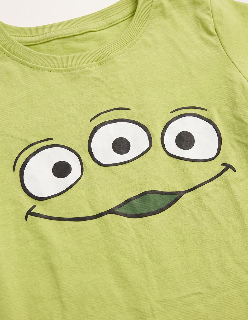 Playera toy story manga corta para niña 4
