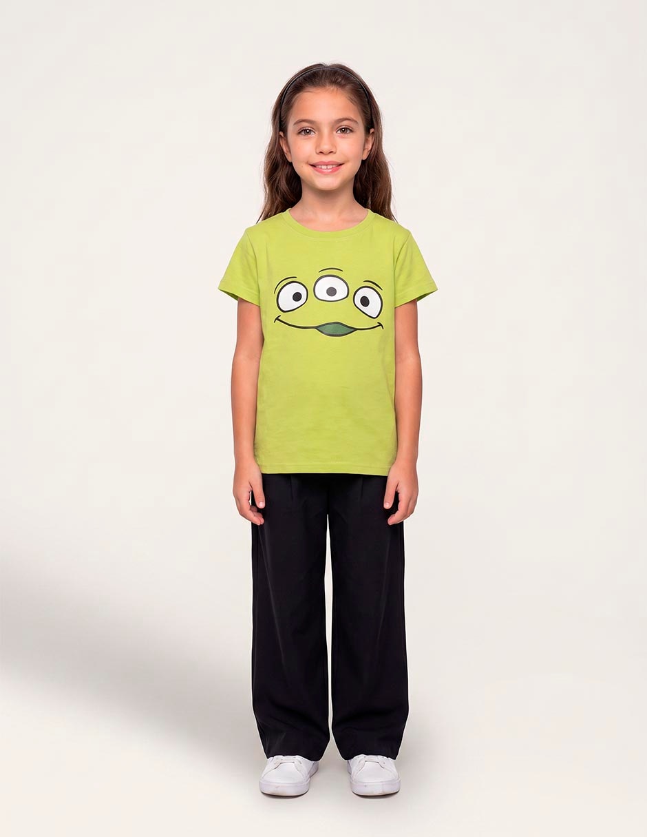 Playera toy story manga corta para niña 2