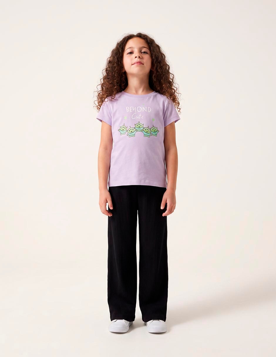 Playera toy story manga corta para niña 2