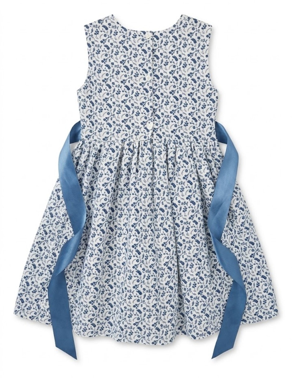 Vestido formal sin manga para infantil niña 5