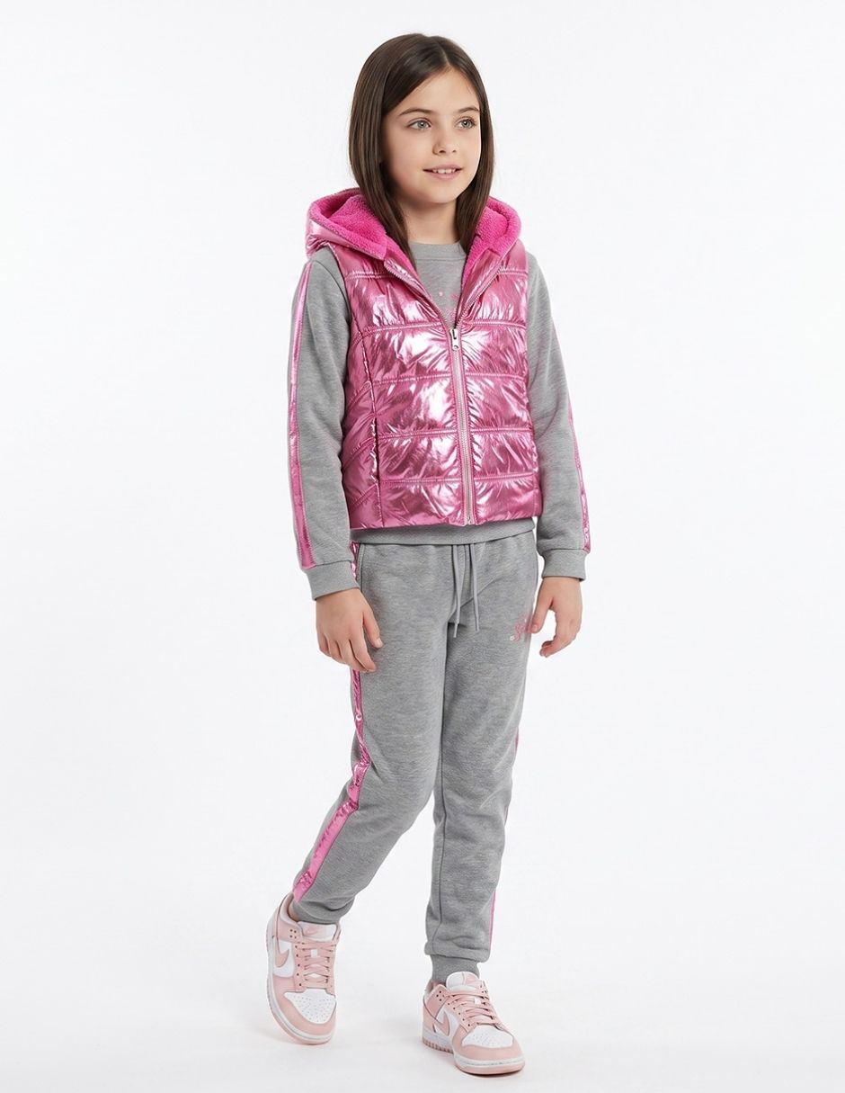 Conjunto pants sudadera para Niña