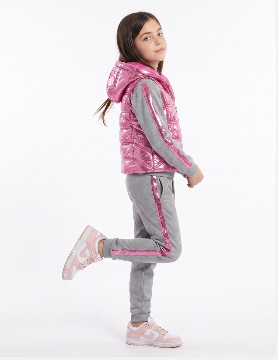 Conjunto pants sudadera para Niña