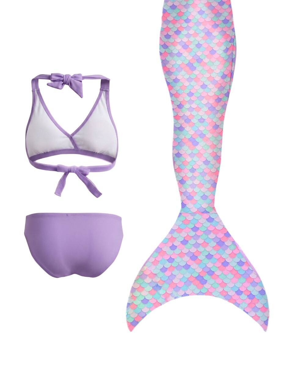 Cola de sirena para nadar Funny Unicorn Sirena para niña 3
