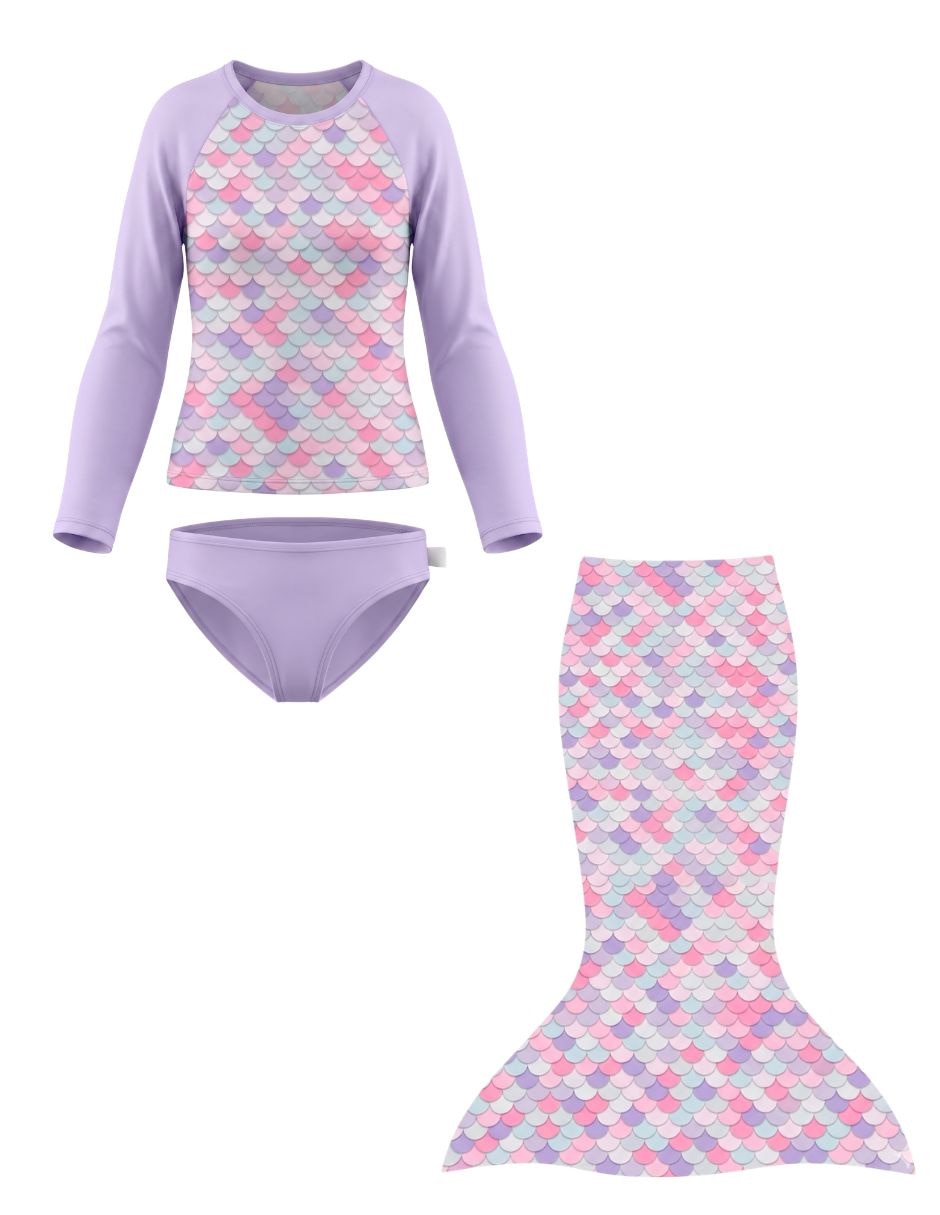 Traje de baño completo Funny Unicorn Sirena para bebé Traje de baño completo Funny Unicorn Sirena para bebé