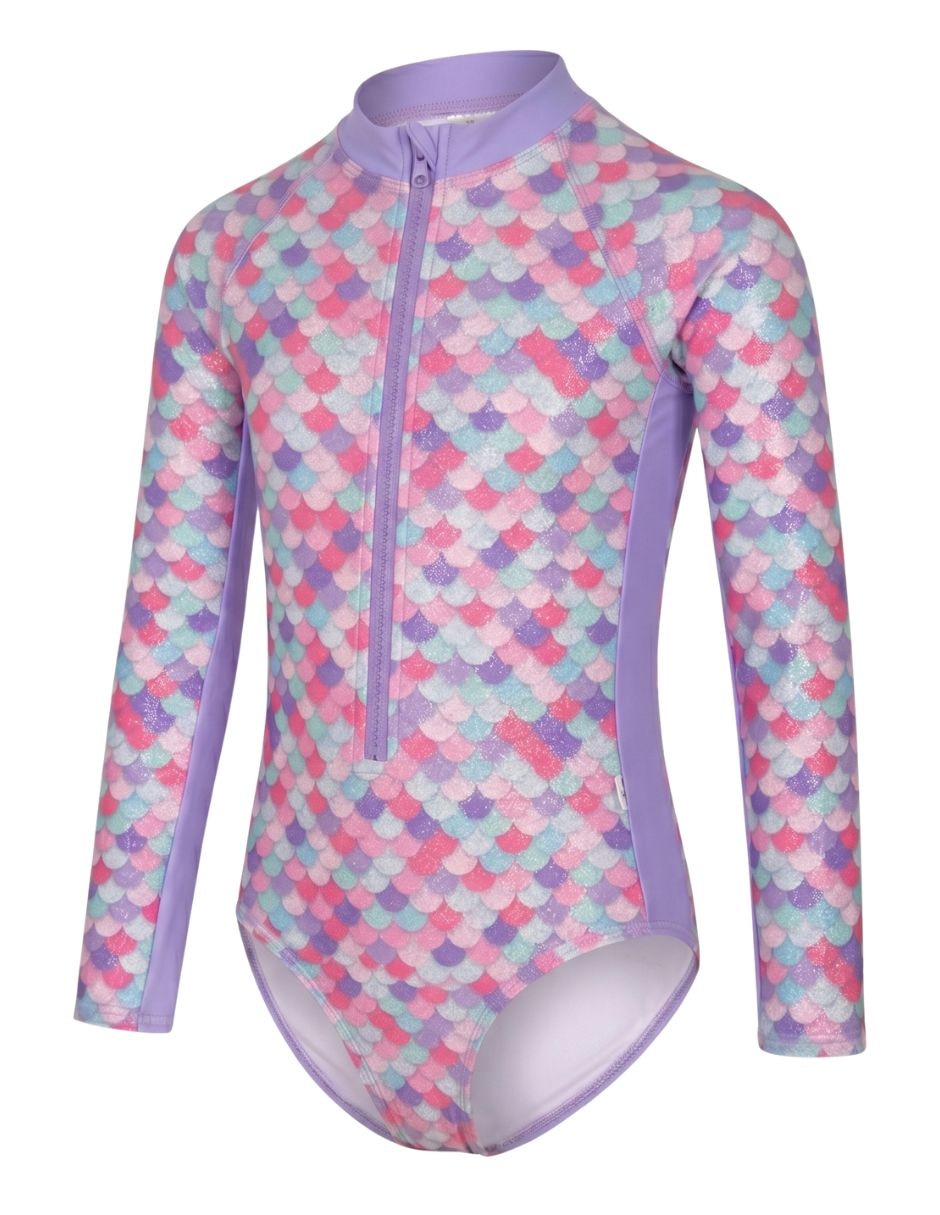 Traje de baño completo Funny Unicorn Sirena para niña 2
