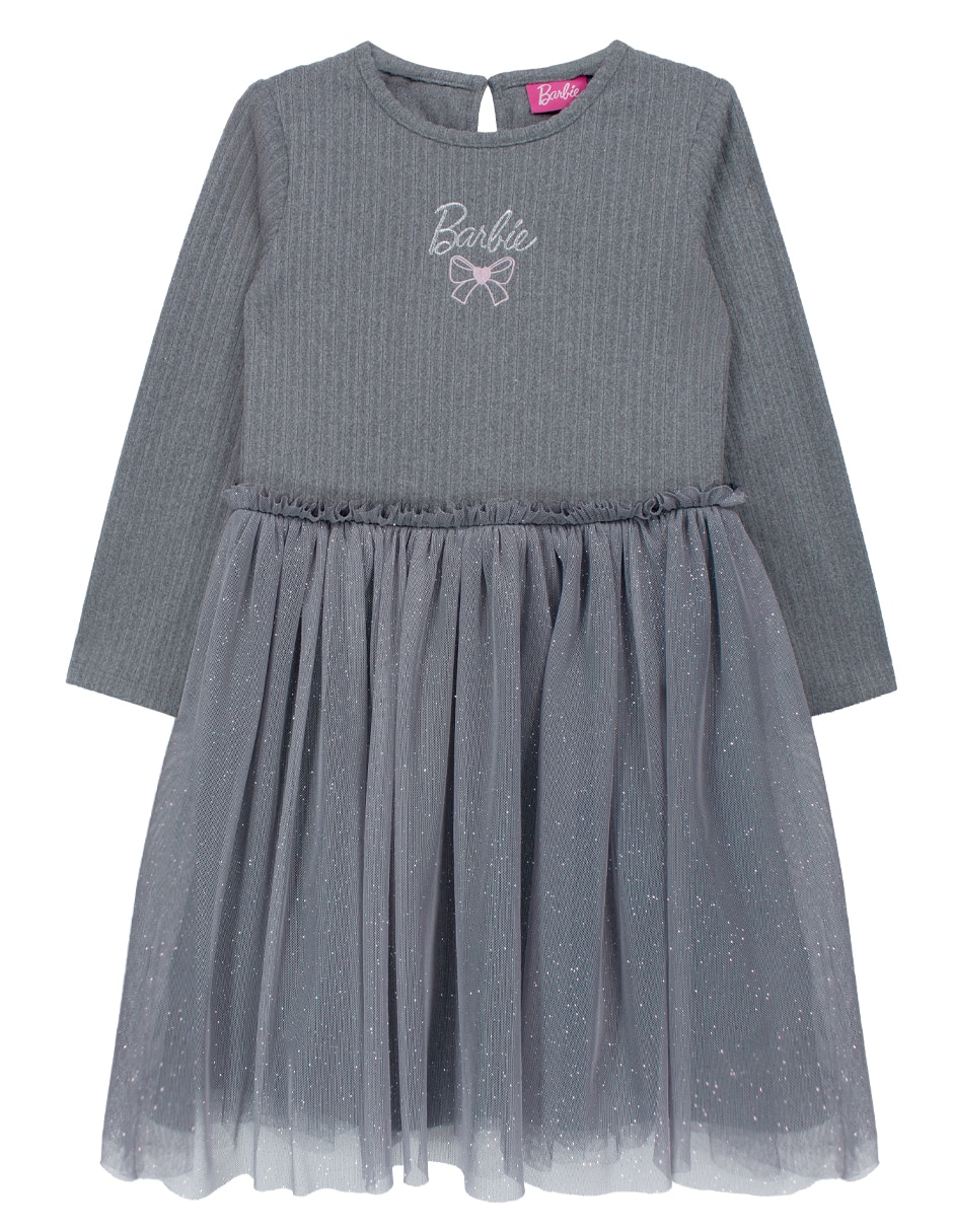 Vestido casual pamela manga regular para infantil niña Vestido casual pamela manga regular para infantil niña