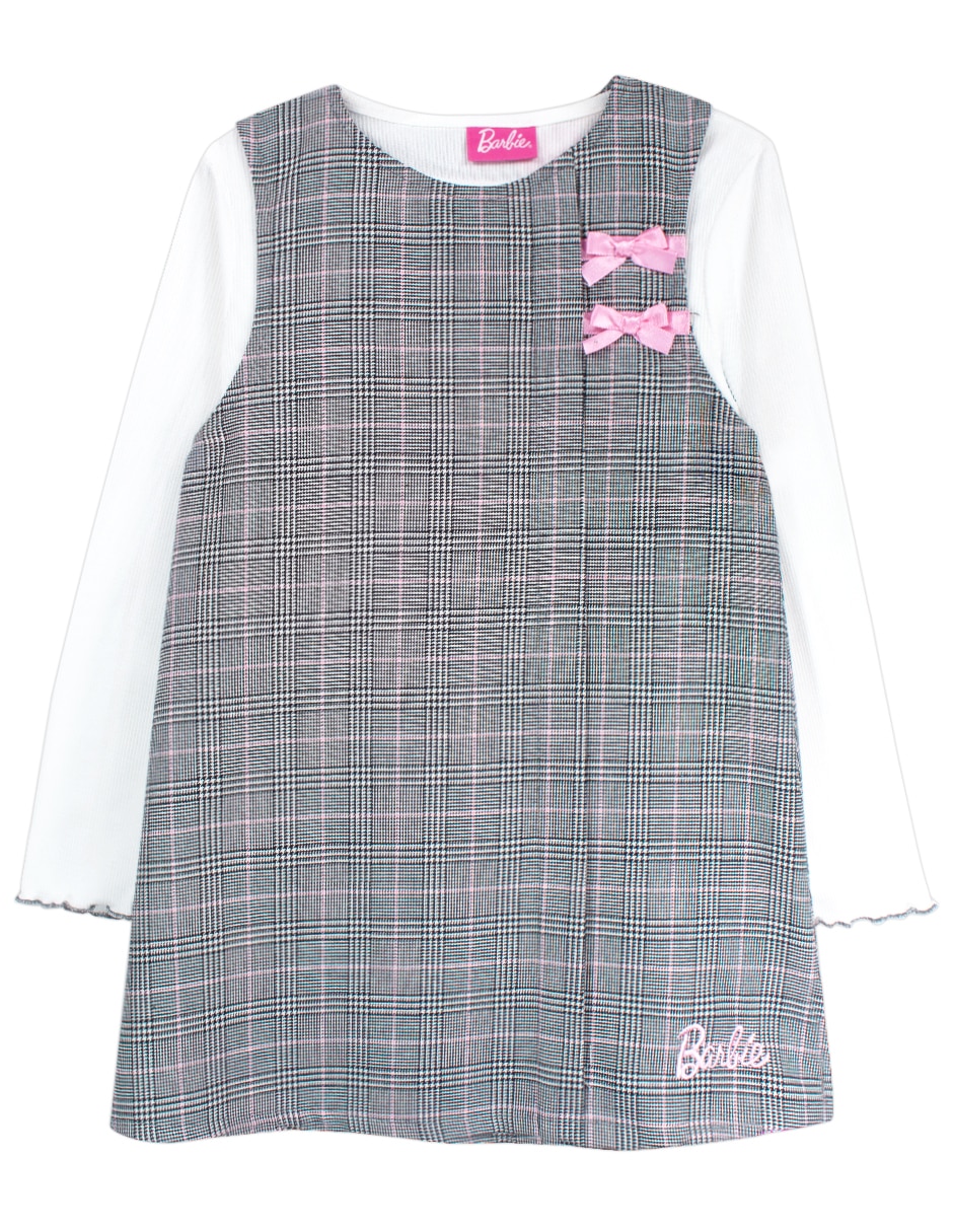 Vestido casual pamela manga regular para infantil niña Vestido casual pamela manga regular para infantil niña