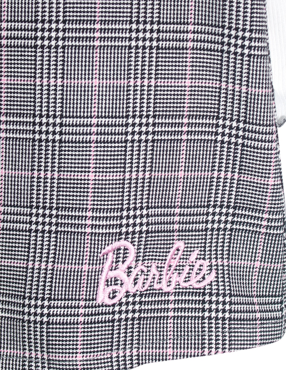 Vestido casual pamela manga regular para infantil niña 3