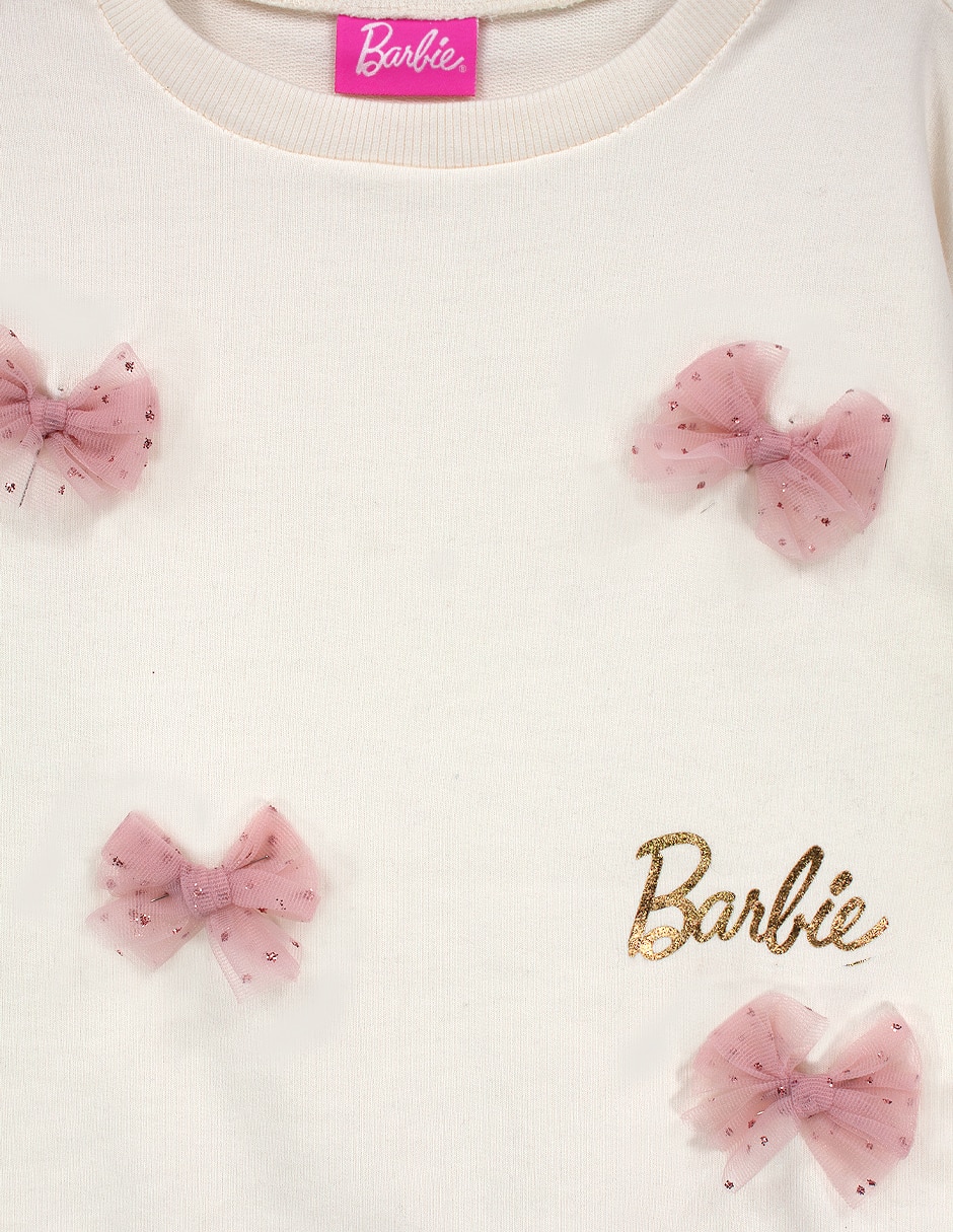 Conjunto casual perla de algodón poliéster y elastano para infantil niña 3