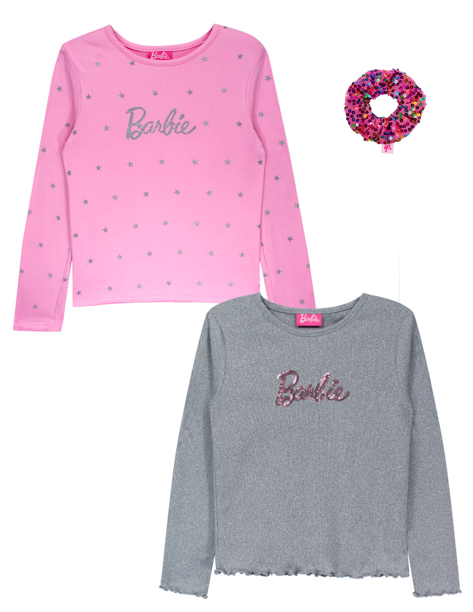 Playera manga larga para niña Playera manga larga para niña
