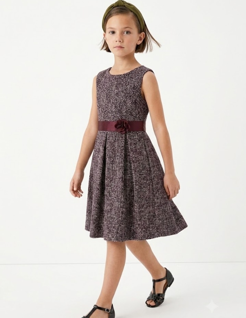 Vestido formal oi2026 para infantil niña Vestido formal oi2026 para infantil niña