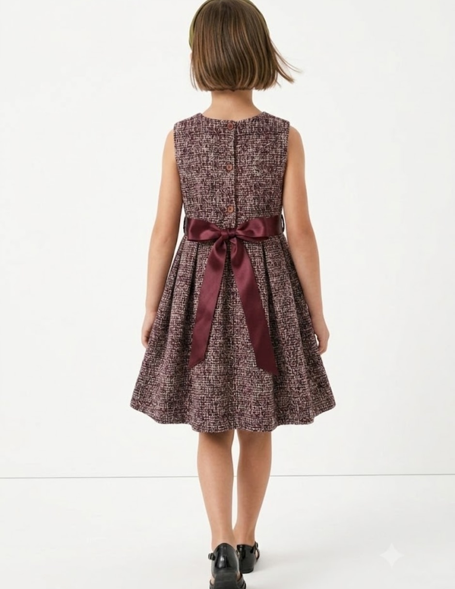 Vestido formal oi2026 para infantil niña 5