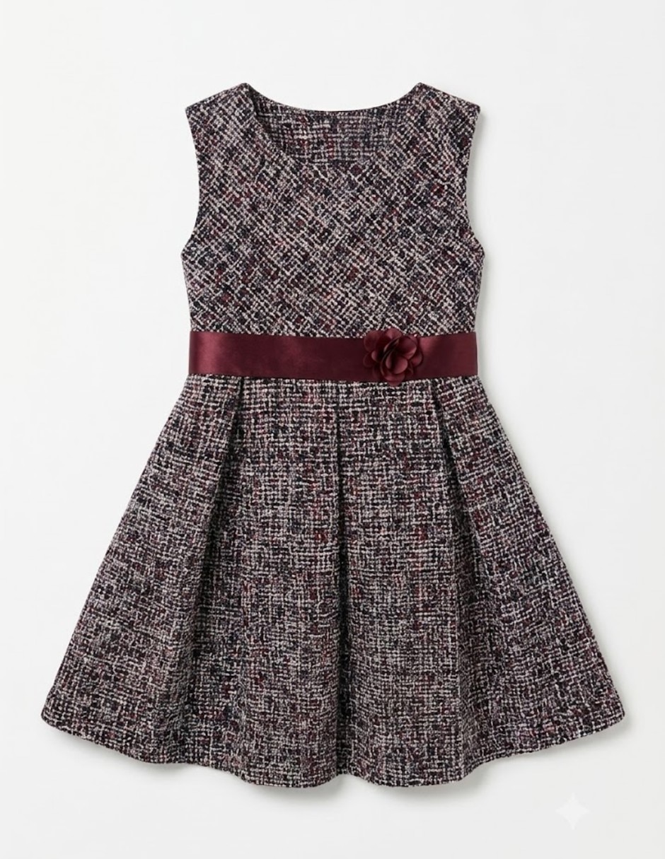 Vestido formal oi2026 para infantil niña 4