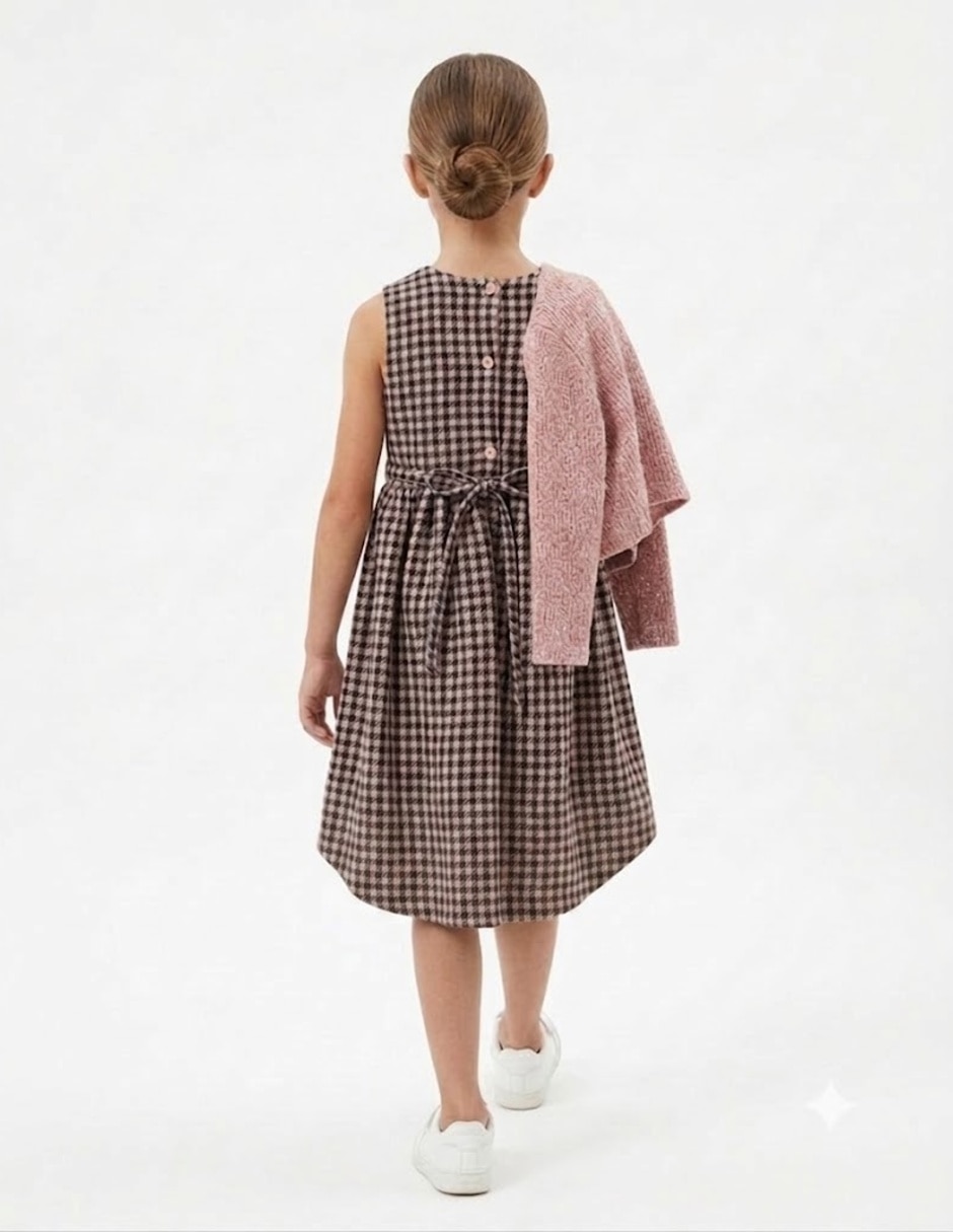 Vestido formal para infantil niña 5