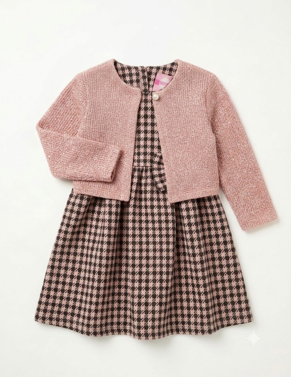 Vestido formal para infantil niña 4