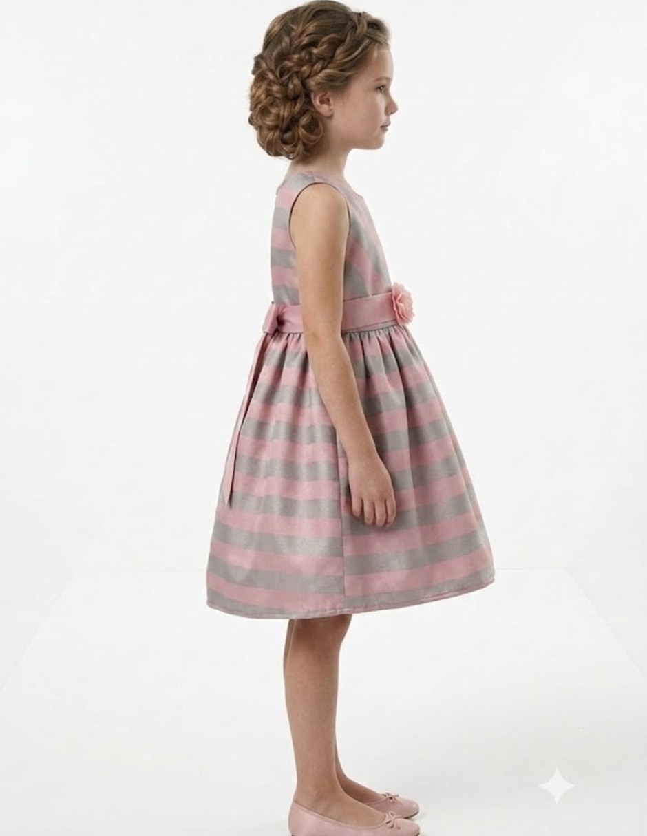 Vestido formal para infantil niña 4