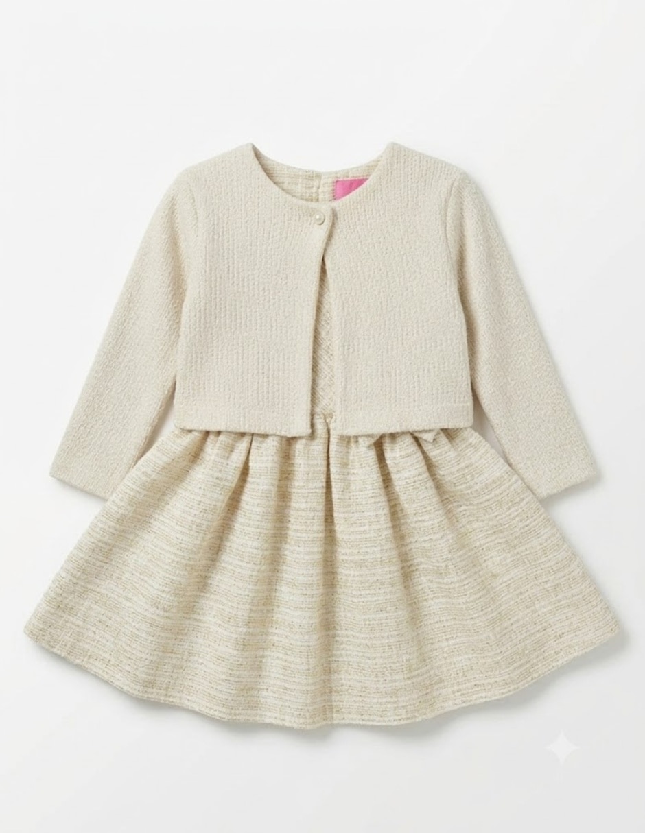 Vestido formal para infantil niña 4