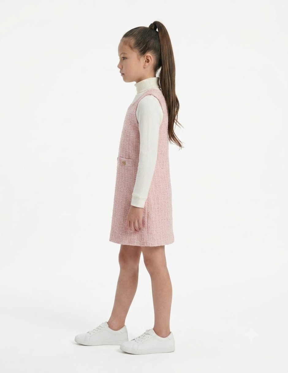 Vestido formal para infantil niña 5