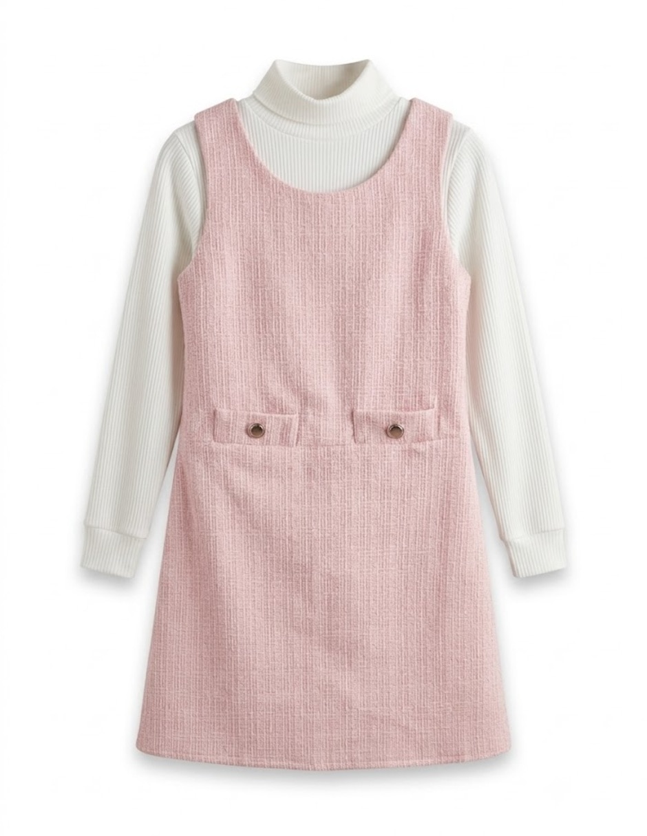 Vestido formal para infantil niña 4