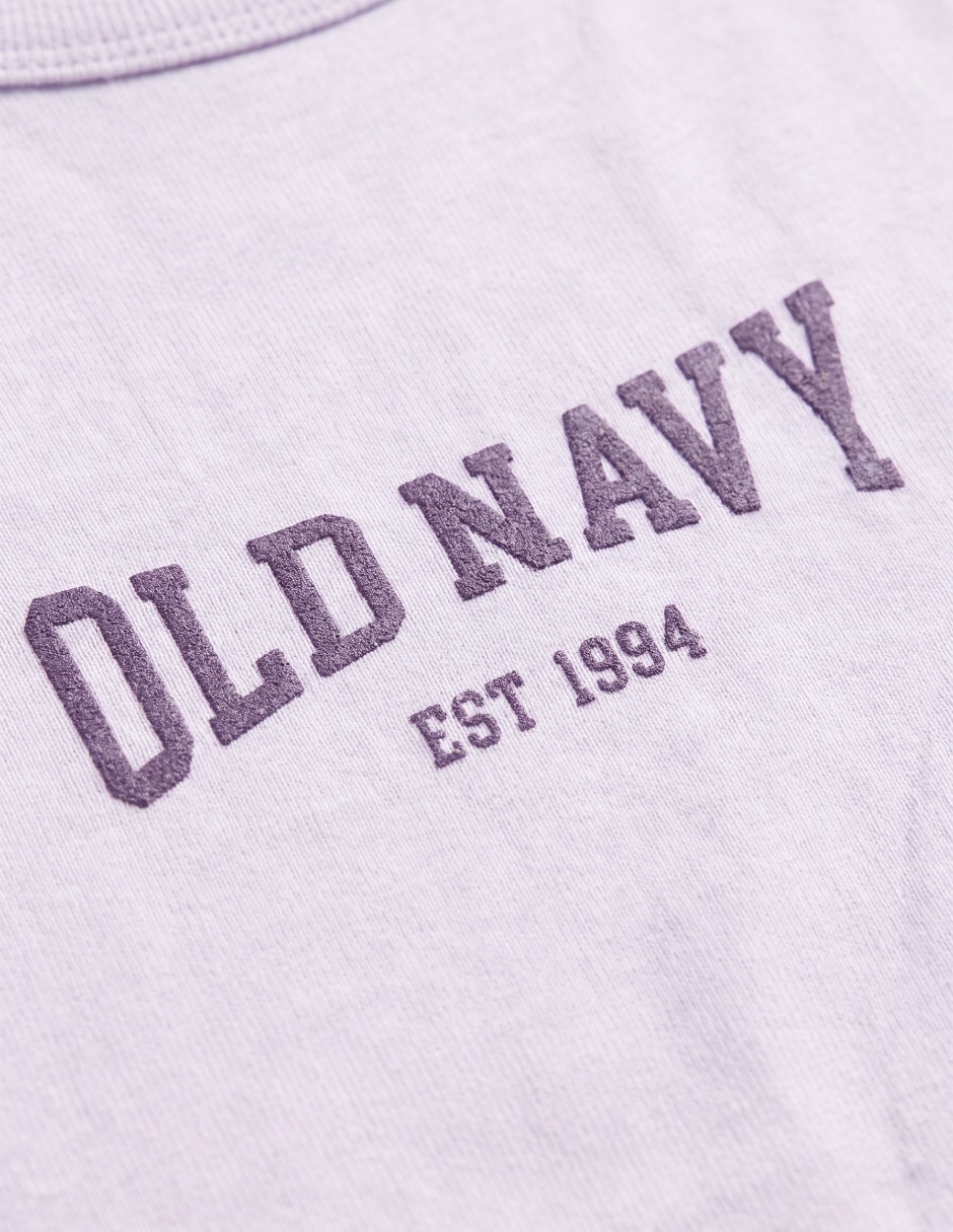 Playera maga corta para niña 6