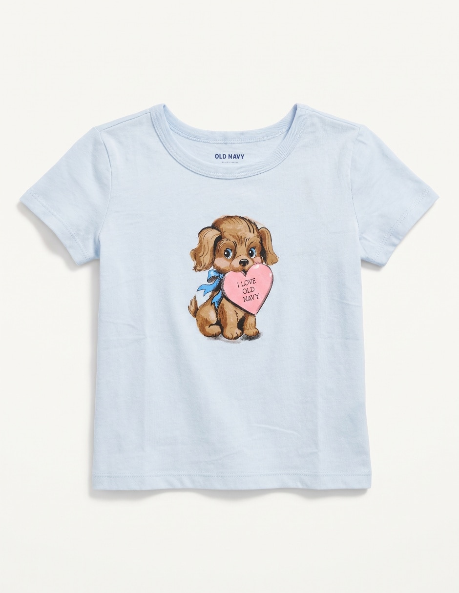 Playera manga corta para niña 3