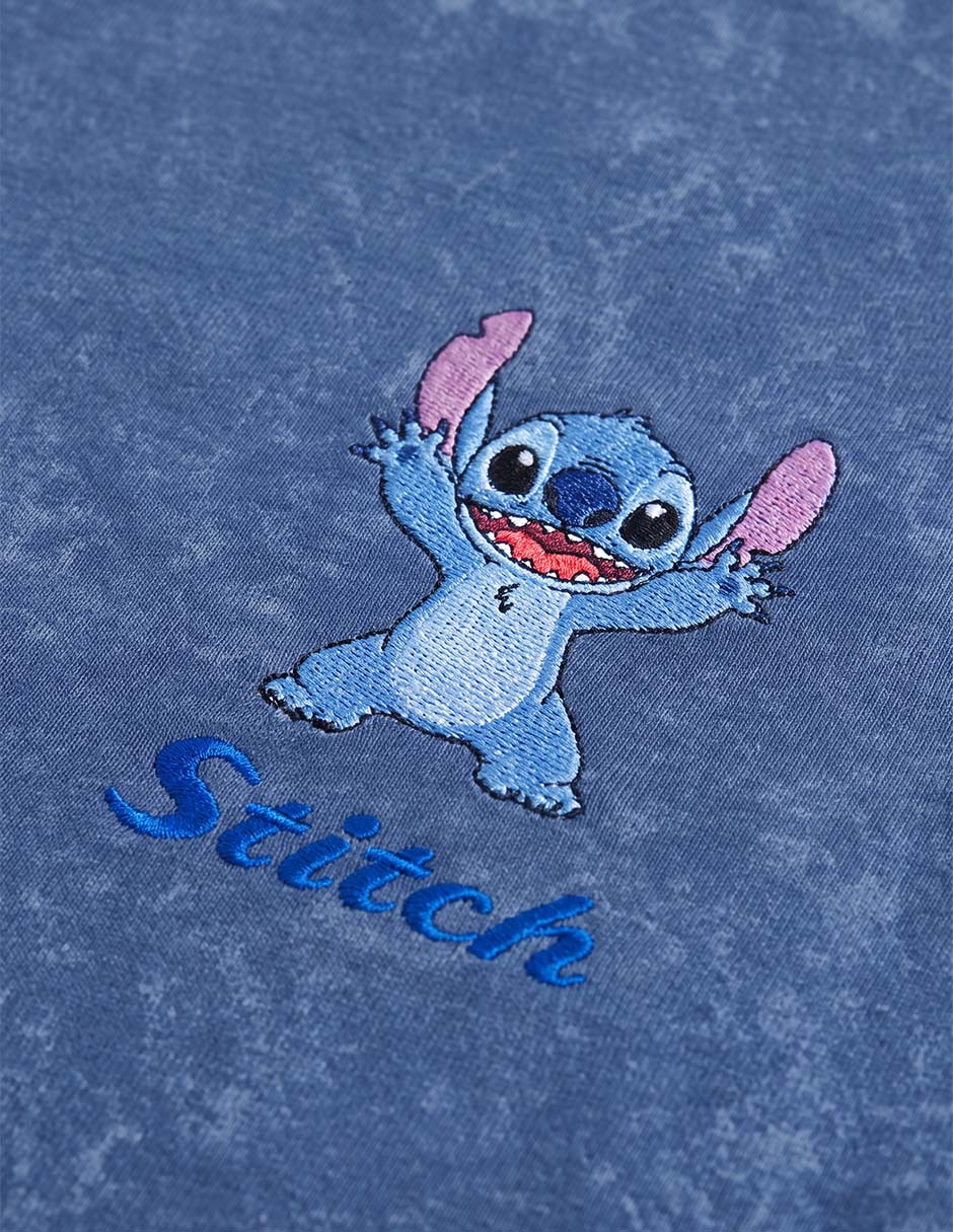 Set playera/Playera Stitch manga Corta para Infantil Niña 4