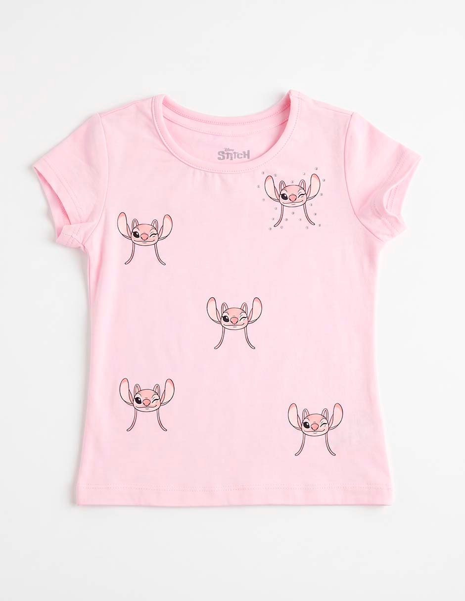 Playera Angel manga corta para niña 4