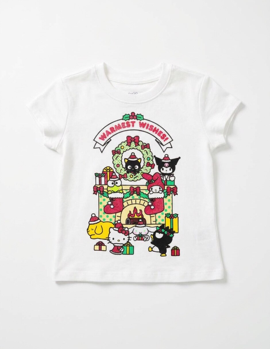 Playera manga corta para niña 3