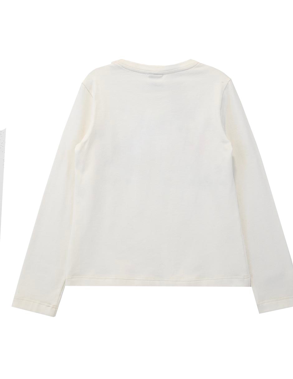 Playera manga larga para niña 3