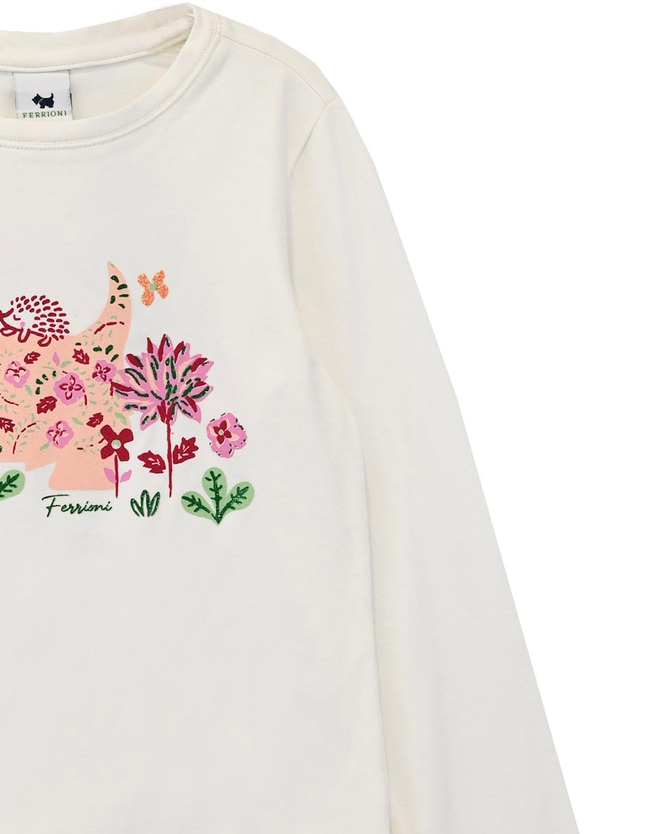 Playera manga larga para niña 4