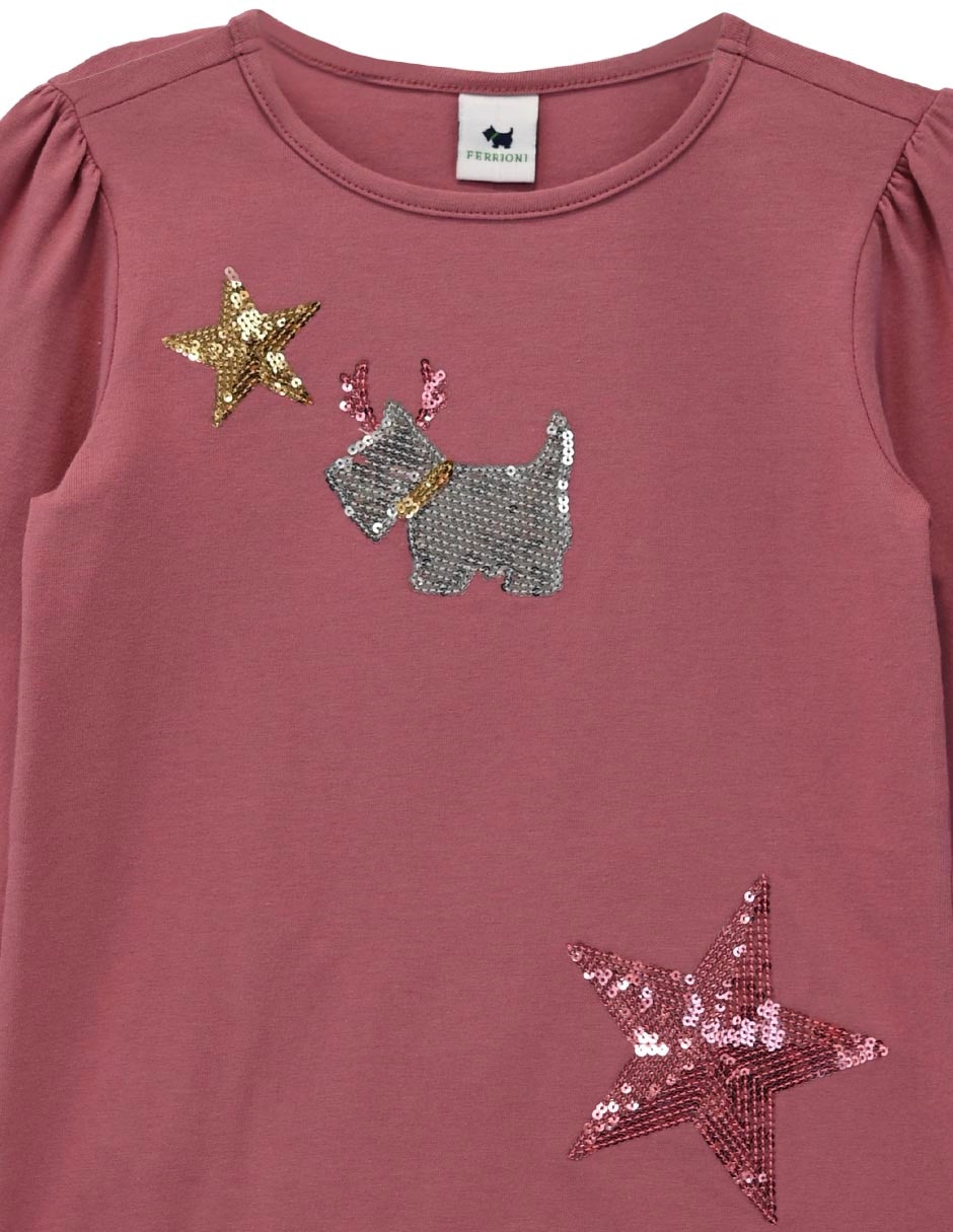 Playera manga larga para niña 2